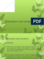 Motivation and Emotion 1