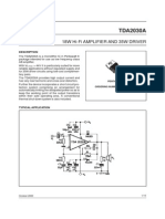 TDA2030A: 18W Hi-Fi Amplifier and 35W Driver