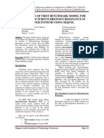 Simulation of First Benchmark Model For Analysis of Subsynchronous Resonance in Power Systems Using Sequel