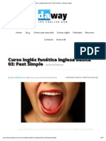 Curso Inglés Fonética Inglesa Básica 03 - Past Simple - Daway Inglés