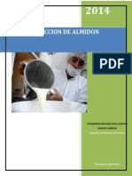 Informe de Extraccion de Almidon de Camote