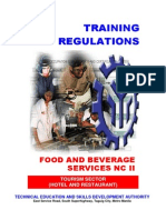 TR Food and Beverage Services NC II