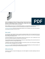 Thermal Insulation: Thermally Insulating Glass