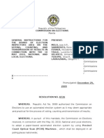 Republic of The Philippines Commission On Elections Manila General Instructions