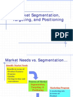 Market Segmentation