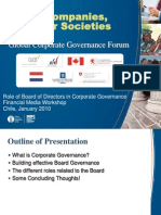 Better Companies, Better Societies: Global Corporate Governance Forum