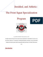 Front Squat Specialization