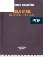 Ranciere, Jacques - Béla Tarr, Después Del Final