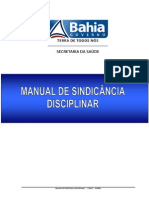 Manual Sindicancia - Estado Bahia