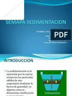 Semapa Sedimentacion