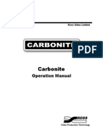 Carbonite Operation Manual (4802DR 110 06.1)