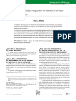 Uía de Intervención Psicológica para Pacientes Con Embarazo de Alto Riesgo