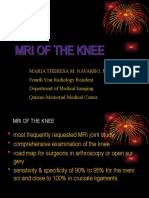 Mri of The Knee and Common Pathologies