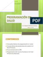 Programacion en Salud