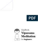 Vipassana Meditation Handbook