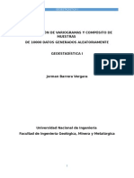 Construcción de Variogramas y Composito de Muestras