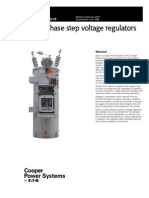 Single-Phase Step Voltage Regulators: Technical Data 225-10