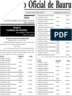 RPPN Municipal - Bauru Resolução de Maio 2007