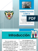 Farmacología Clínica Geriátrica 