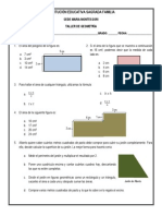 Taller de Geometría 4º (Perímetro, Área de Polígonos y Figuras Compuestas - 4to Periodo)