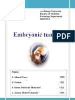 Embryonal Tumours