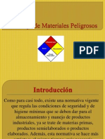 Manejo de Materiales Peligrosos