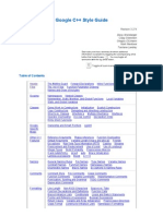 Google C++ Style Guide