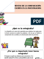 Herramientas de La Comunicacion Oral y Escrita