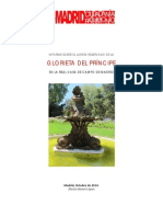 INFORME: El Jardín Reservado de La Glorieta Del Príncipe de La Casa de Campo