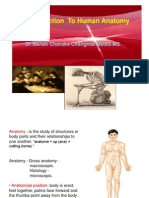 Introduction To Human Anatomy: by DR Manah Chandra Changmai MBBS MS