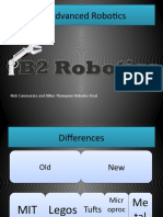 B2 Advanced Robotics B2 Advanced Robotics: Nick Cammarata and Dillon Thompson Robotics Final