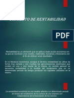 Analisis de Rentabilidad