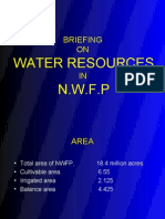 Water Resources in N.W.F.P Pukhtunkhwa