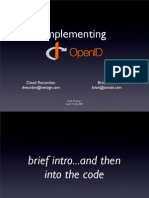 2007 Web2Expo Implementing OpenID