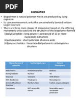 Biopolymer