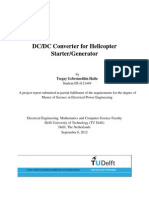 DC-DC Converter For Helicopter Starter Generator