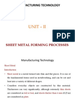 U-2 Sheet Metal Operations