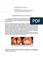 Movimiento Paradojico de Las Cuerdas Vocales