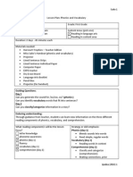 RDG Lesson Plan 1st Half