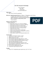 UT Dallas Syllabus For Ee7325.501.08s Taught by Carl Sechen (cms057000)