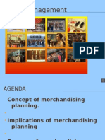 The Concept of Merchandise Planning