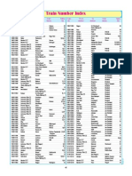 Train Number Index