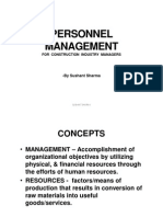 Personnel Management