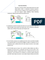 7-Lista de Exercícios Rankine e Brayton