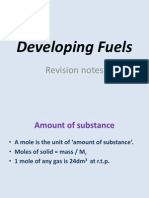 The Whole of Developing Fuels in One Powerpoint!