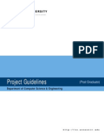 Project Guidelines: Anna University