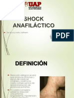 Primeros Auxilios Exposicion Shock Anafilactico