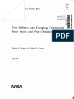 Tire Stiffness and Damping Determined - NASA - Technical Paper 1671