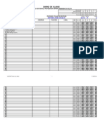 Modelo Planilha Falta e Notas de Alunos