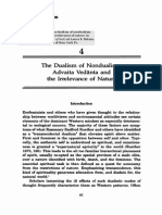 The Dualism of Nondualism: Advaita Vedanta and The Irrelevance of Nature